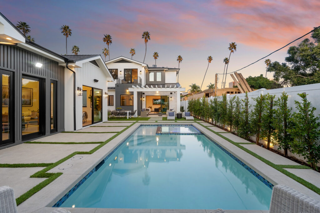 Luxury home pool